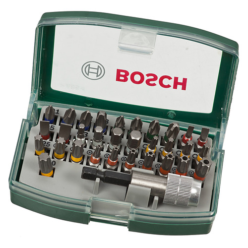 

Набор бит BOSCH 2607017063, шестигранный, 32шт