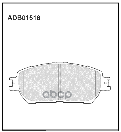 

Тормозные колодки ALLIED NIPPON передние дисковые ADB01516