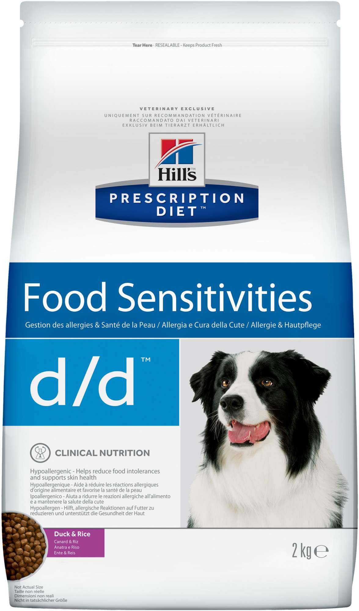 фото Сухой корм для собак hill's prescription diet d/d food sensitivities, утка, 2кг