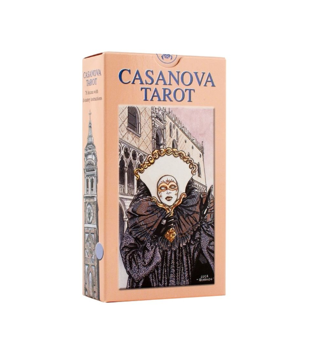 

Карты Таро: Raimondo Luca Tarot of Casanova, Бежевый