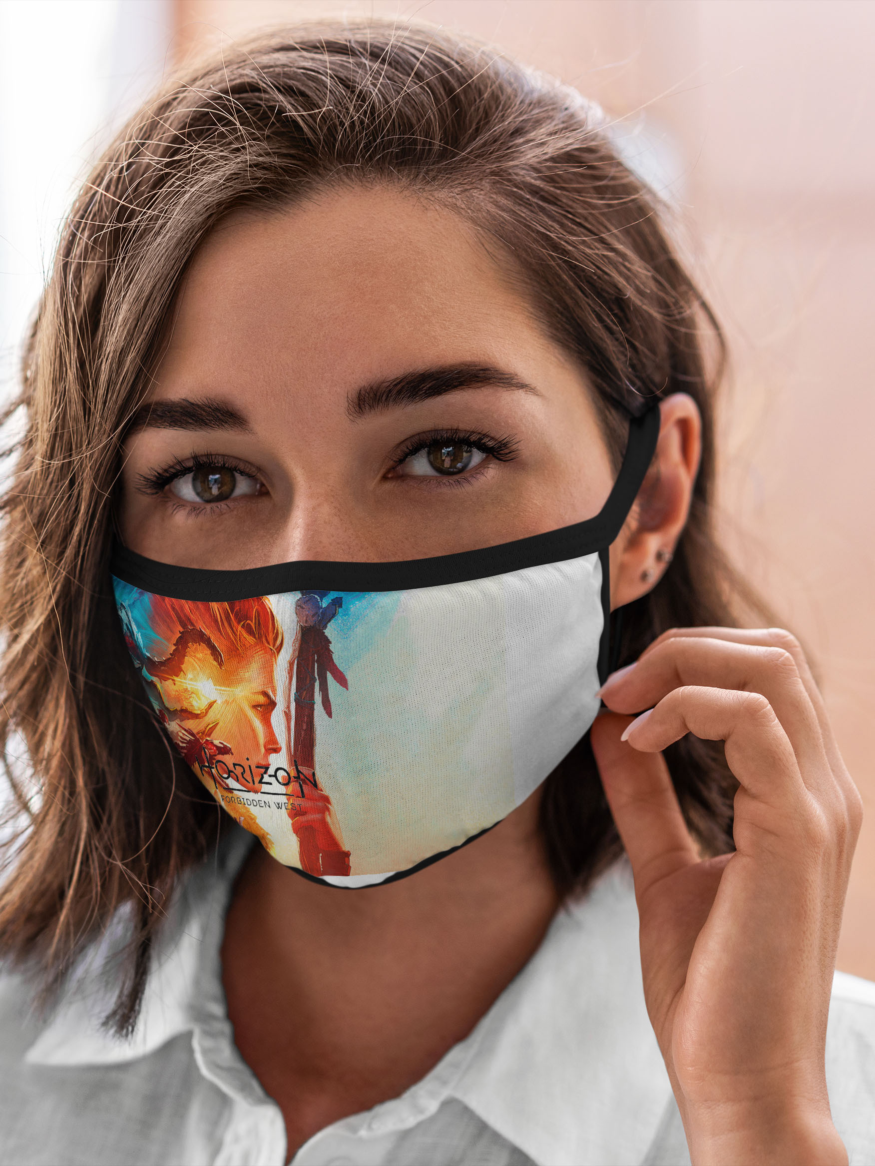 

Многоразовая маска унисекс Burnettie Horizon Zero Dawn Forbidden West, Разноцветный, Horizon Zero Dawn Forbidden West