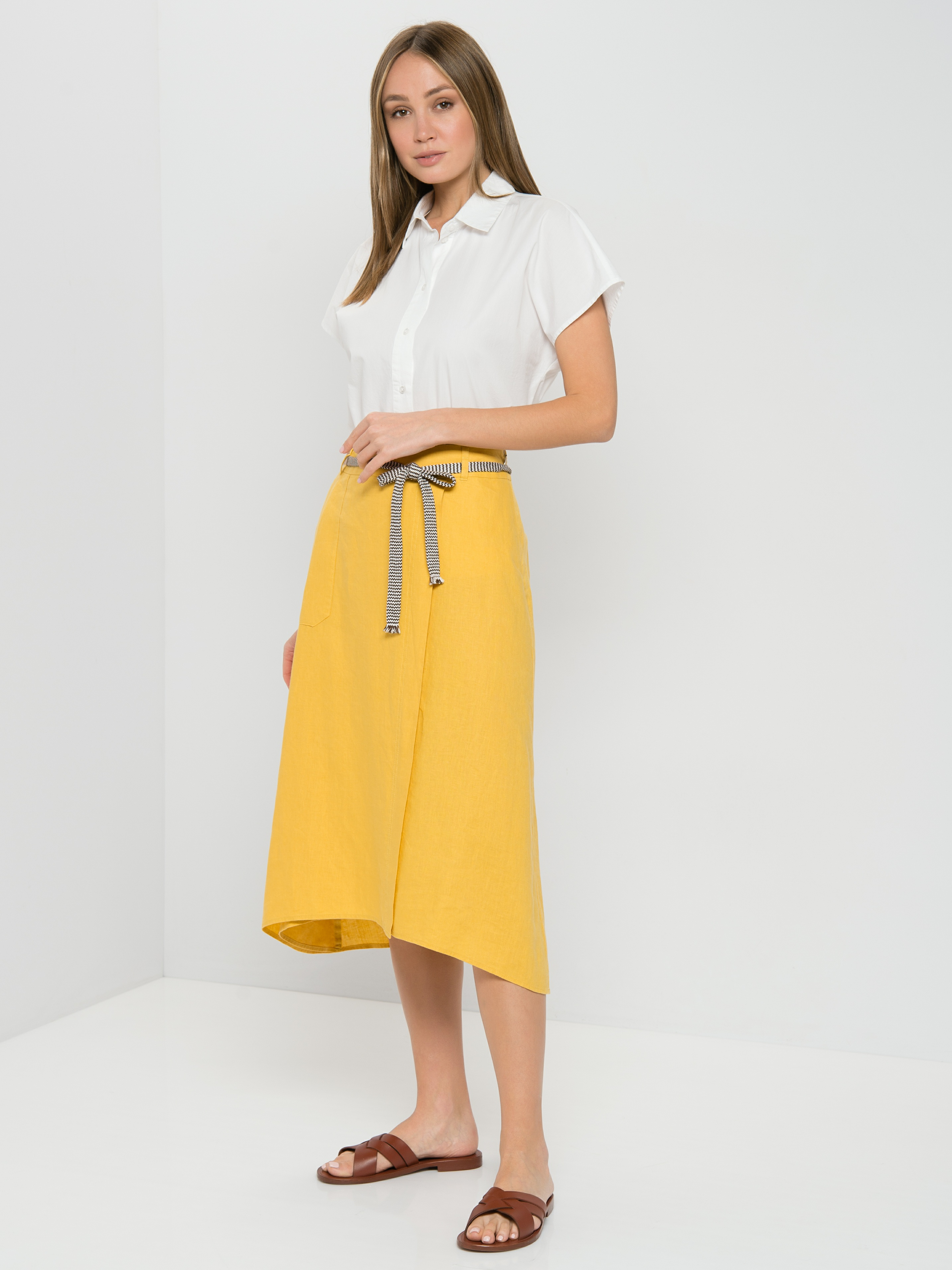 

Рубашка женская Gerry Weber 660037-66431-99600 белая 40, 660037-66431-99600