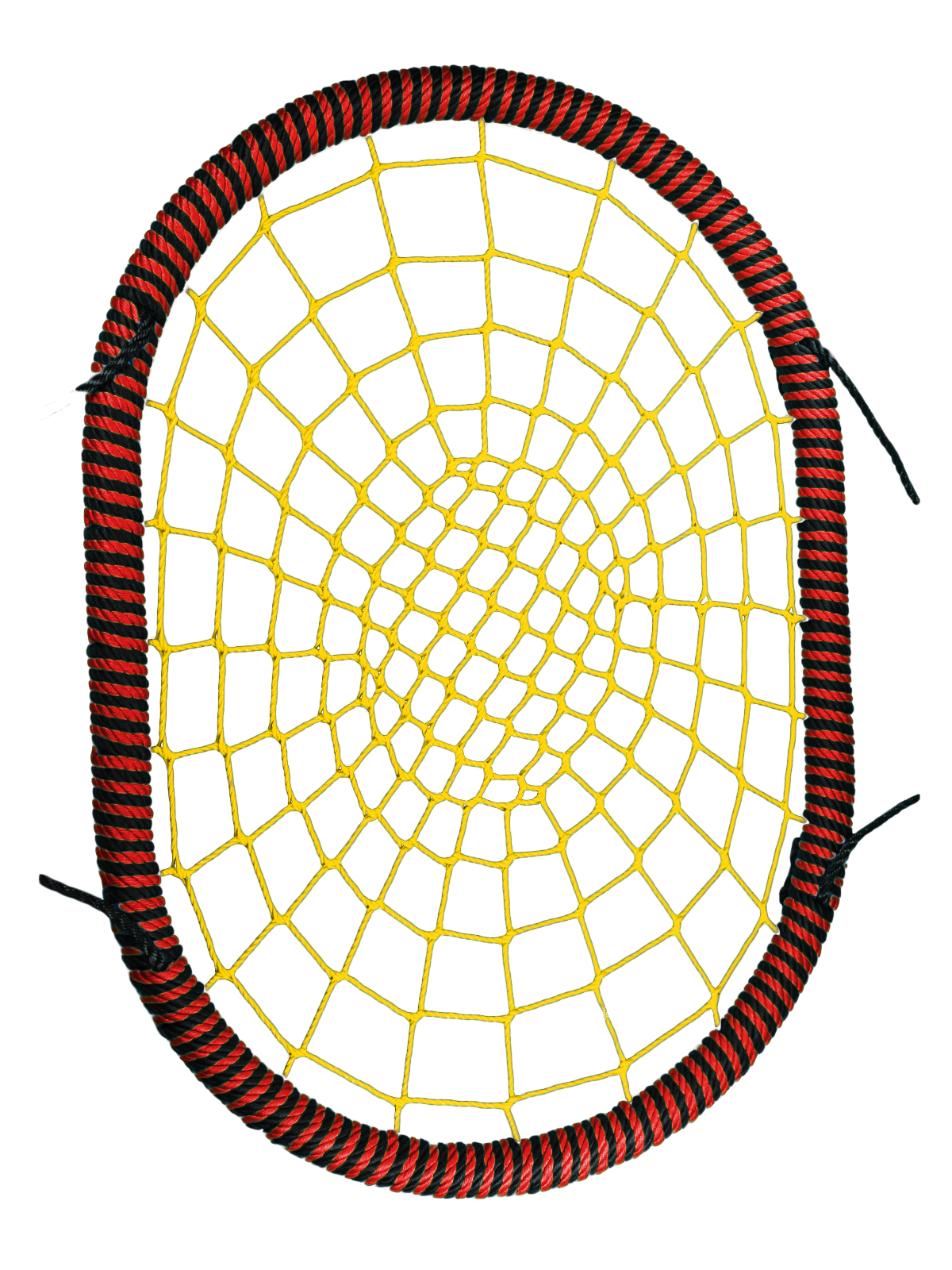 фото Овальные подвесные качели гнездо размер 100x140 см толщина обода 72 мм канат обода 16 мм jinn