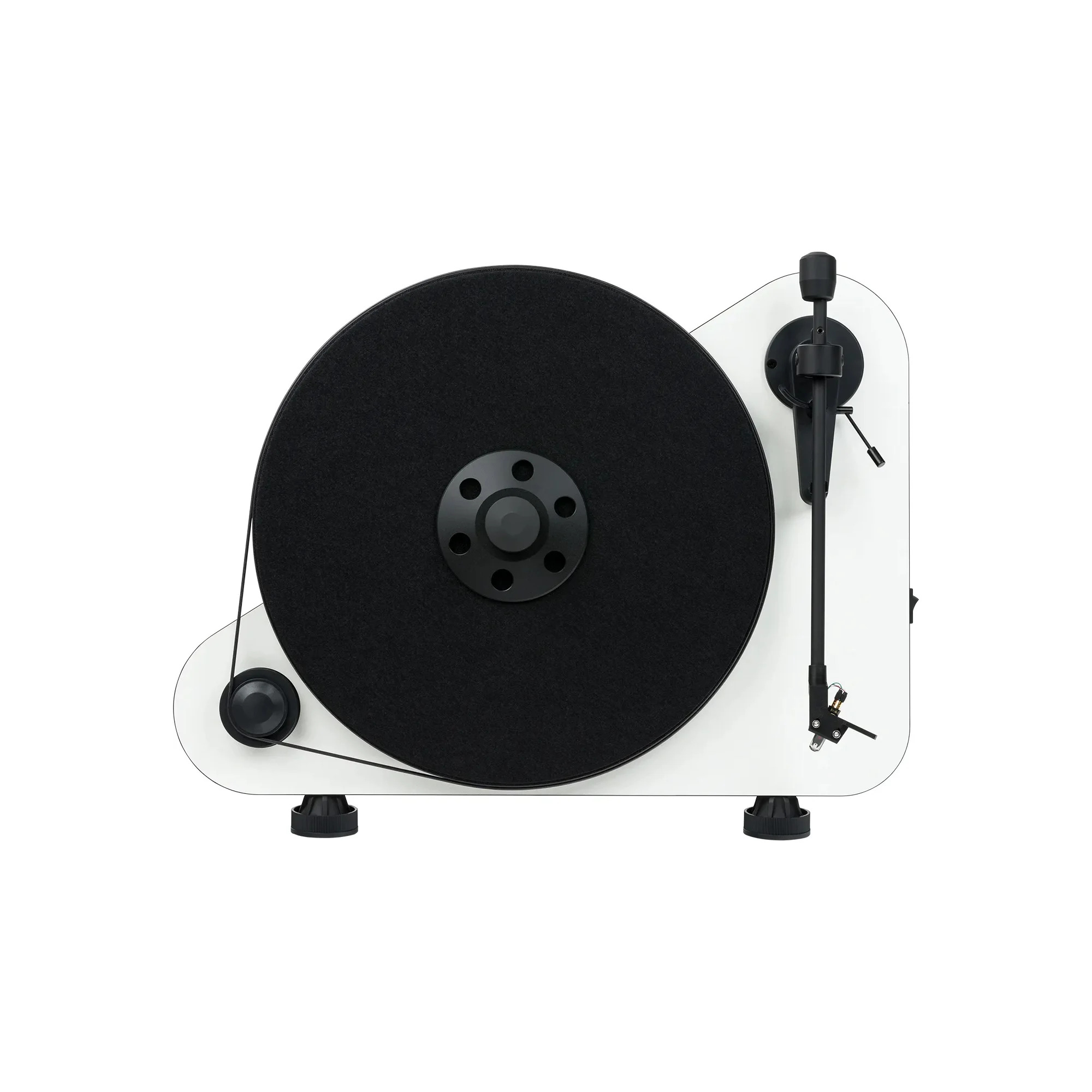 

Проигрыватель виниловых пластинок Pro-Ject VT-E R WhiteOM5e, Белый, VT-E R OM5e