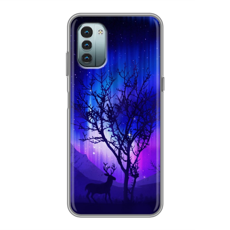 

Чехол для Nokia G21 с рисунком и защитой камеры, 81226