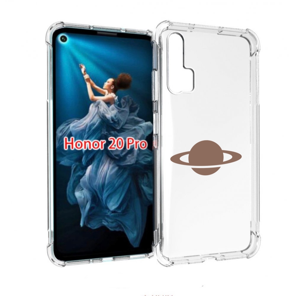 

Чехол бампер MyPads сатурн для Honor 20 Pro противоударный, Прозрачный, Tocco