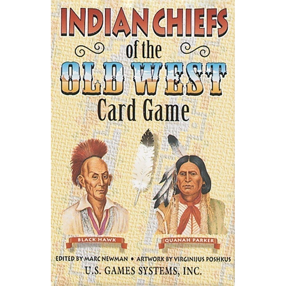 

Карты Indian Chiefs of the Old West Game Playing Cards