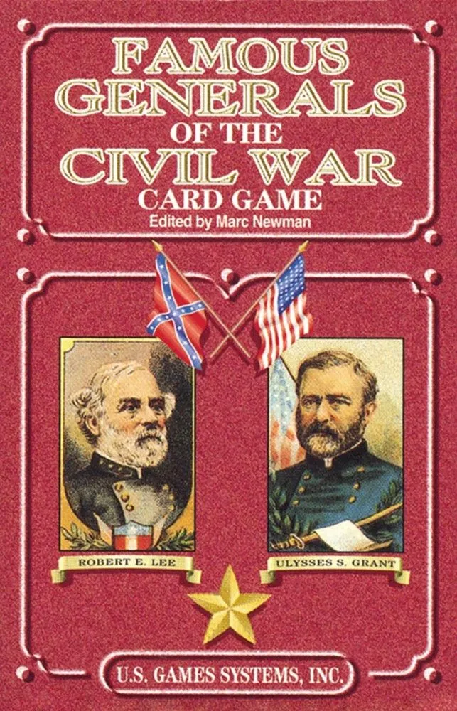 Карты Famous Generals of the Civil War Card Game 100036869202