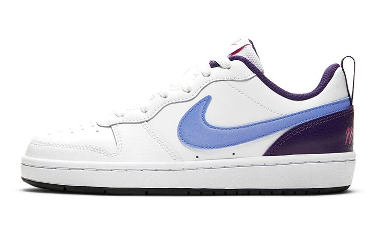 

Кеды унисекс Nike Court Borough Low 2 белые 40 EU, Белый, Court Borough Low 2