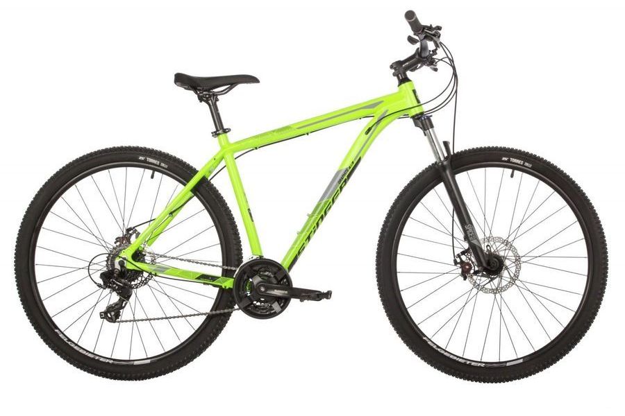 

Велосипед STINGER Element STD (2022), горный (взрослый), рама 20", колеса 29", зеленый, 15