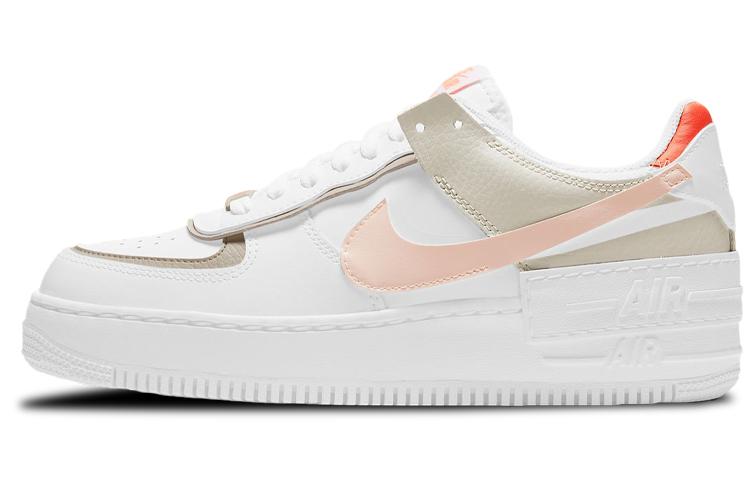 

Кеды унисекс Nike Air Force 1 Low Shadow Crimson Tint белые 41 EU, Белый, Air Force 1 Low Shadow Crimson Tint