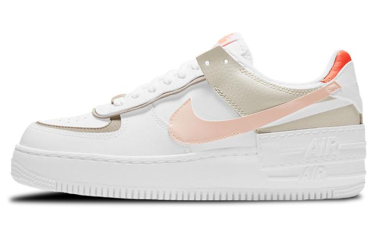 

Кеды унисекс Nike Air Force 1 Low Shadow Crimson Tint белые 40.5 EU, Белый, Air Force 1 Low Shadow Crimson Tint