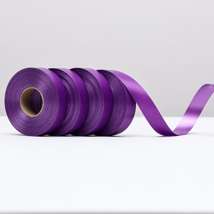 

Лента полипропиленовая "Matte" для декора и подарков, св.фиолетовая, 2 см х 50 м (4 шт.), Фиолетовый