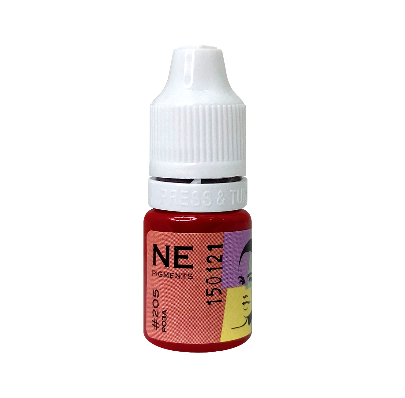 Пигмент для губ NE Pigments 15мл Роза №205 пигмент для бровей ne pigments русый холодный 102 15мл