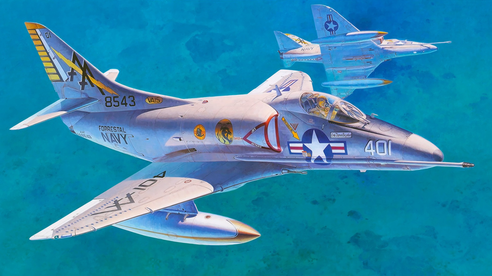 

07222 Самолет A-4C SKYHAWK HASEGAWA 1/48