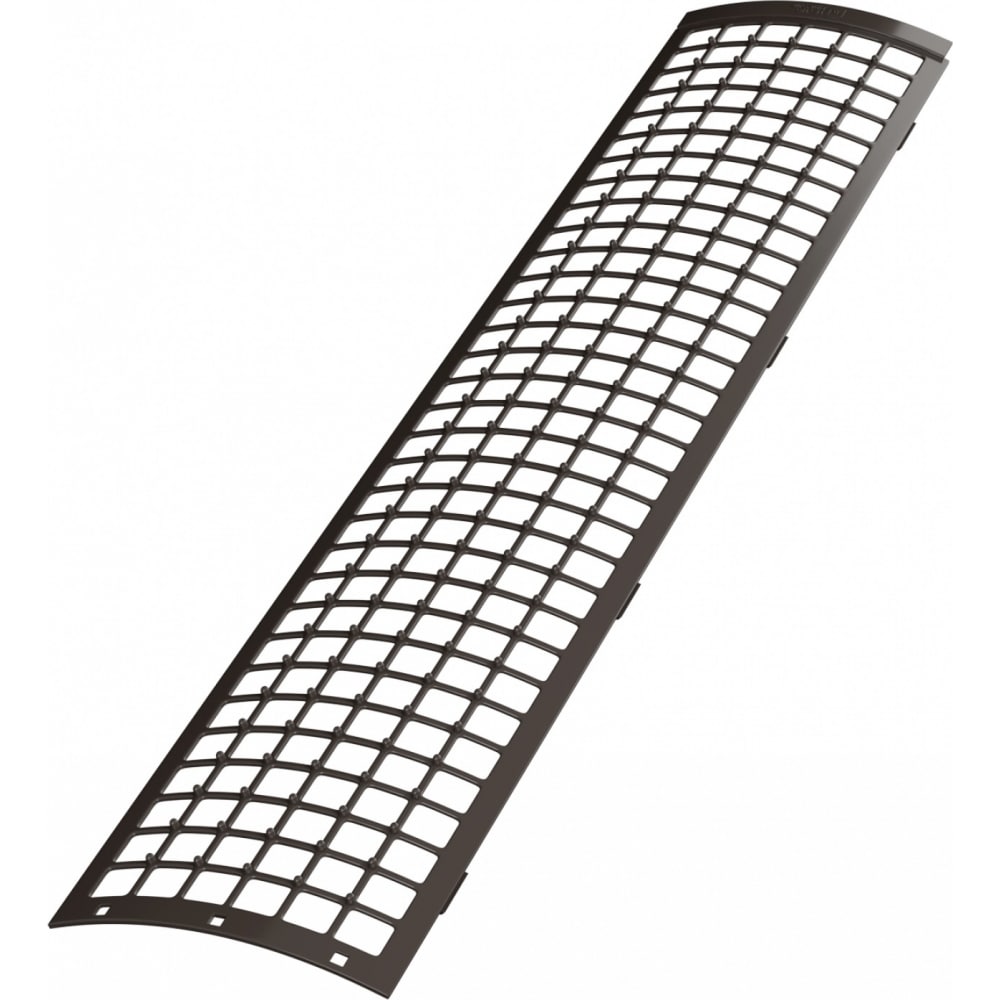 Защитная ПВХ решетка желоба Технониколь 0.6 м, темно-коричневая TN683368
