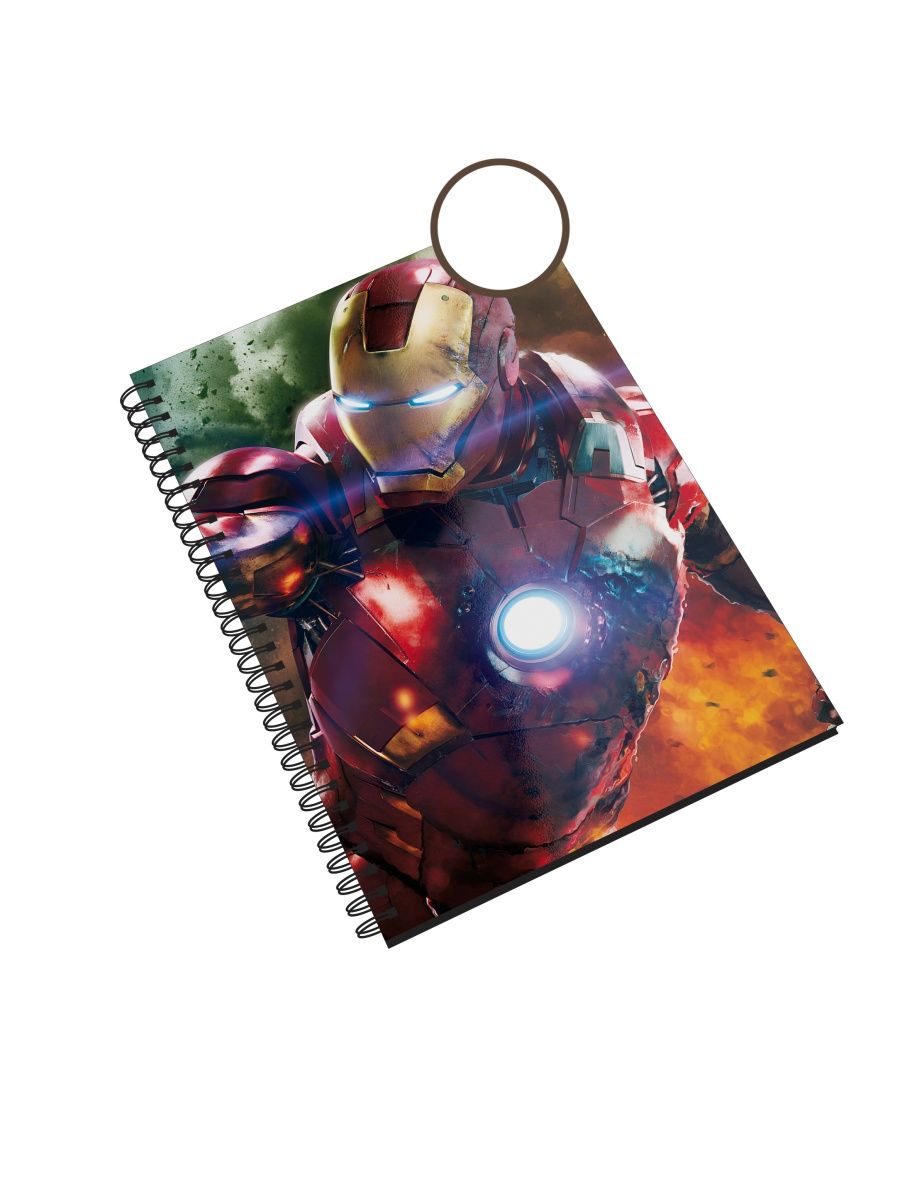 

Блокнот Каждому Своё "Iron man/Железный человек" NP-MVIM3-A4/1 A4 48л, NP-MVIM3-A4/1