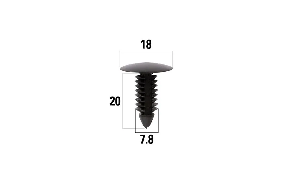 

Клипсы Chevrolet Captiva/Opel Antara (фаc.10 шт.) OBERKRAFT KRAFT kt107264