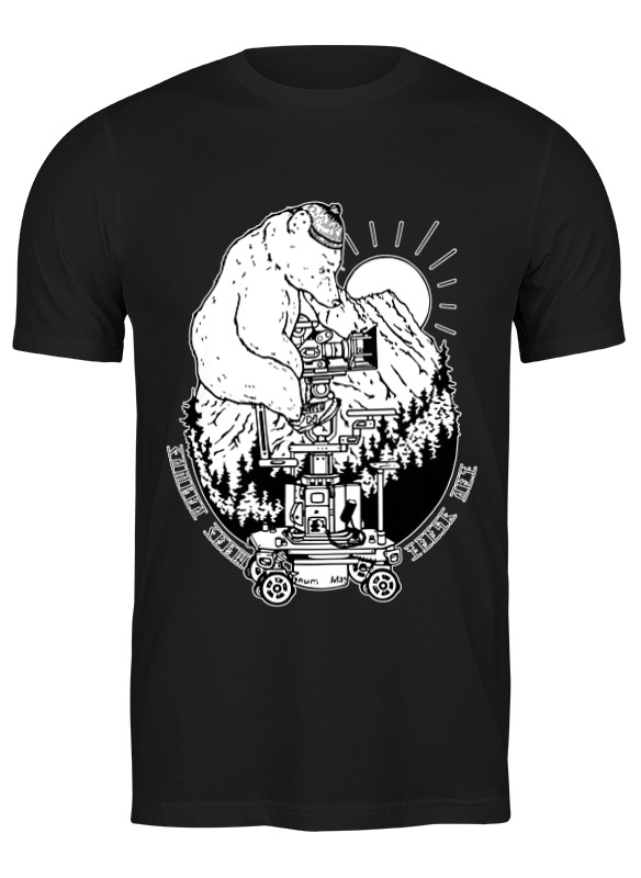 

Футболка мужская Printio Сибирский киношник черная 2XL, Черный, Сибирский киношник
