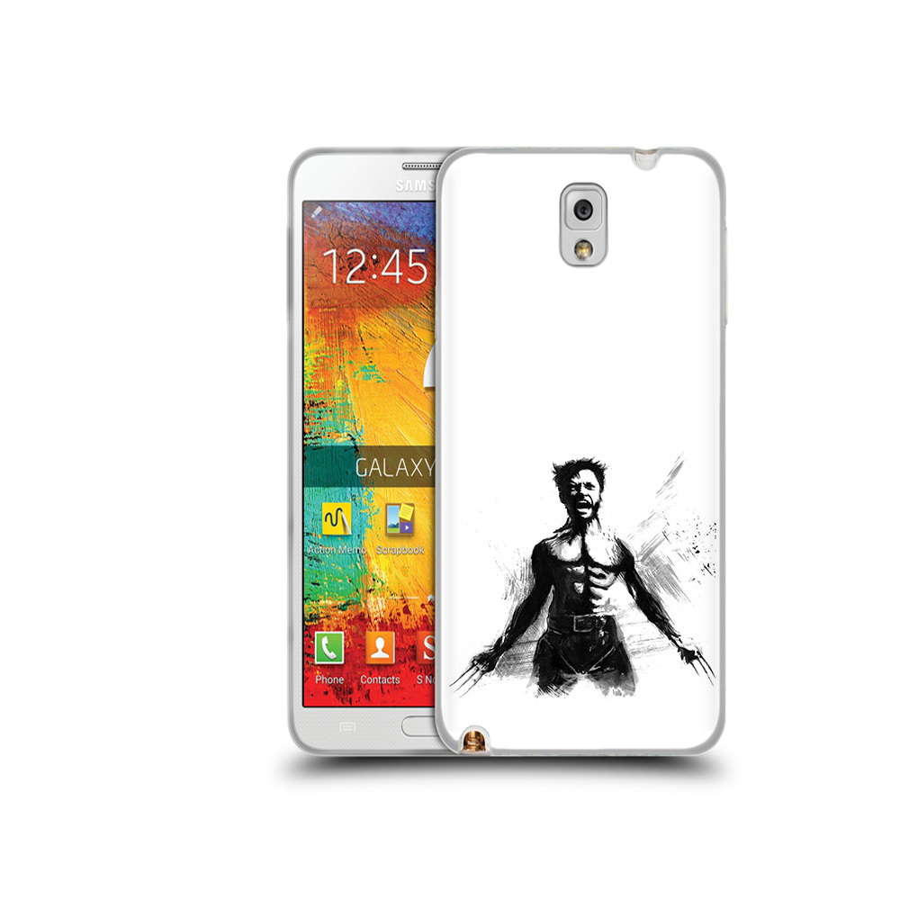 

Чехол MyPads Tocco для Samsung Galaxy Note 3 росомаха, Прозрачный, Tocco
