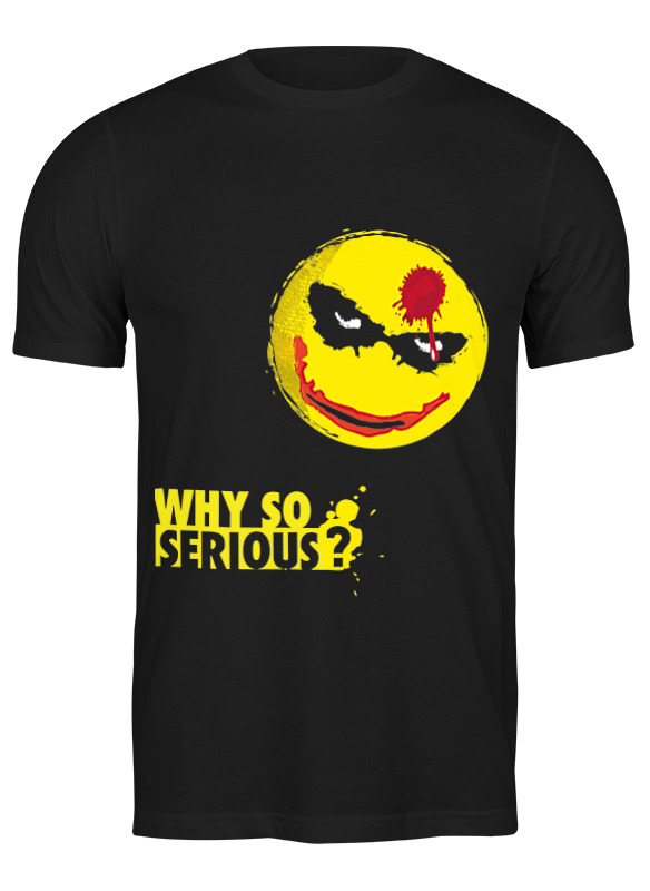 

Футболка мужская Printio Joker x watchmen черная 2XL, Joker x watchmen