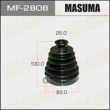 

Пыльник ШРУСа TOYOTA перед. пластик MASUMA MF-2808