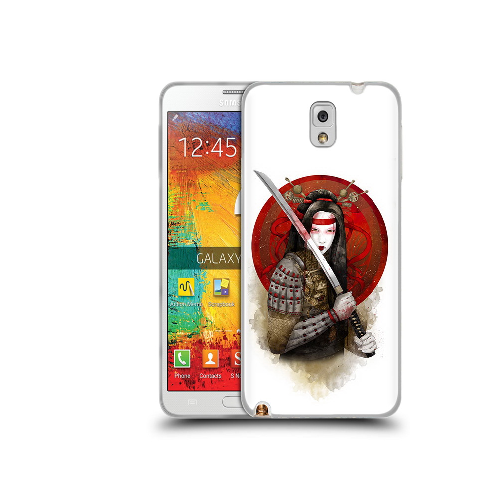

Чехол MyPads Tocco для Samsung Galaxy Note 3 рисованная девушка с катаной, Прозрачный, Tocco