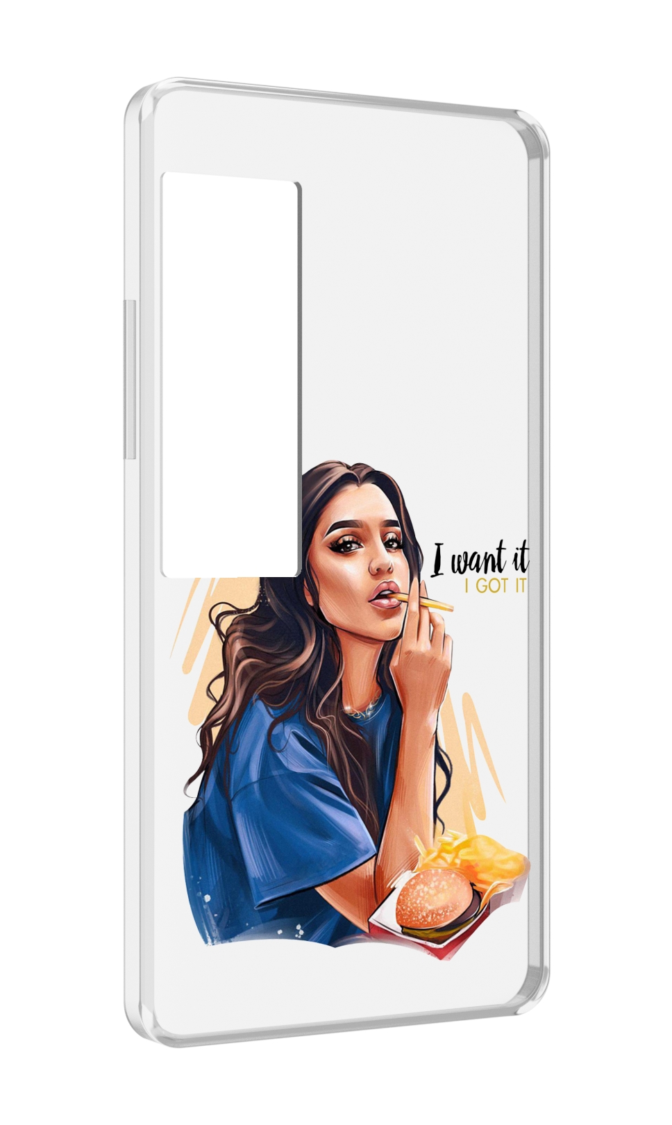

Чехол MyPads девушка-с-едой-и-сигаретой женский для Meizu Pro 7 Plus, Прозрачный, Tocco