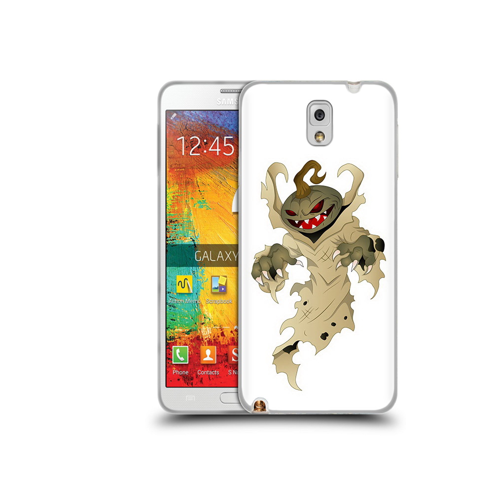 

Чехол MyPads Tocco для Samsung Galaxy Note 3 призрак хэллоуина, Прозрачный, Tocco