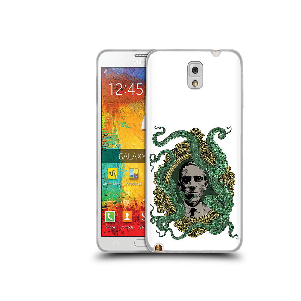 

Чехол MyPads Tocco для Samsung Galaxy Note 3 портрет с кракеном, Прозрачный, Tocco