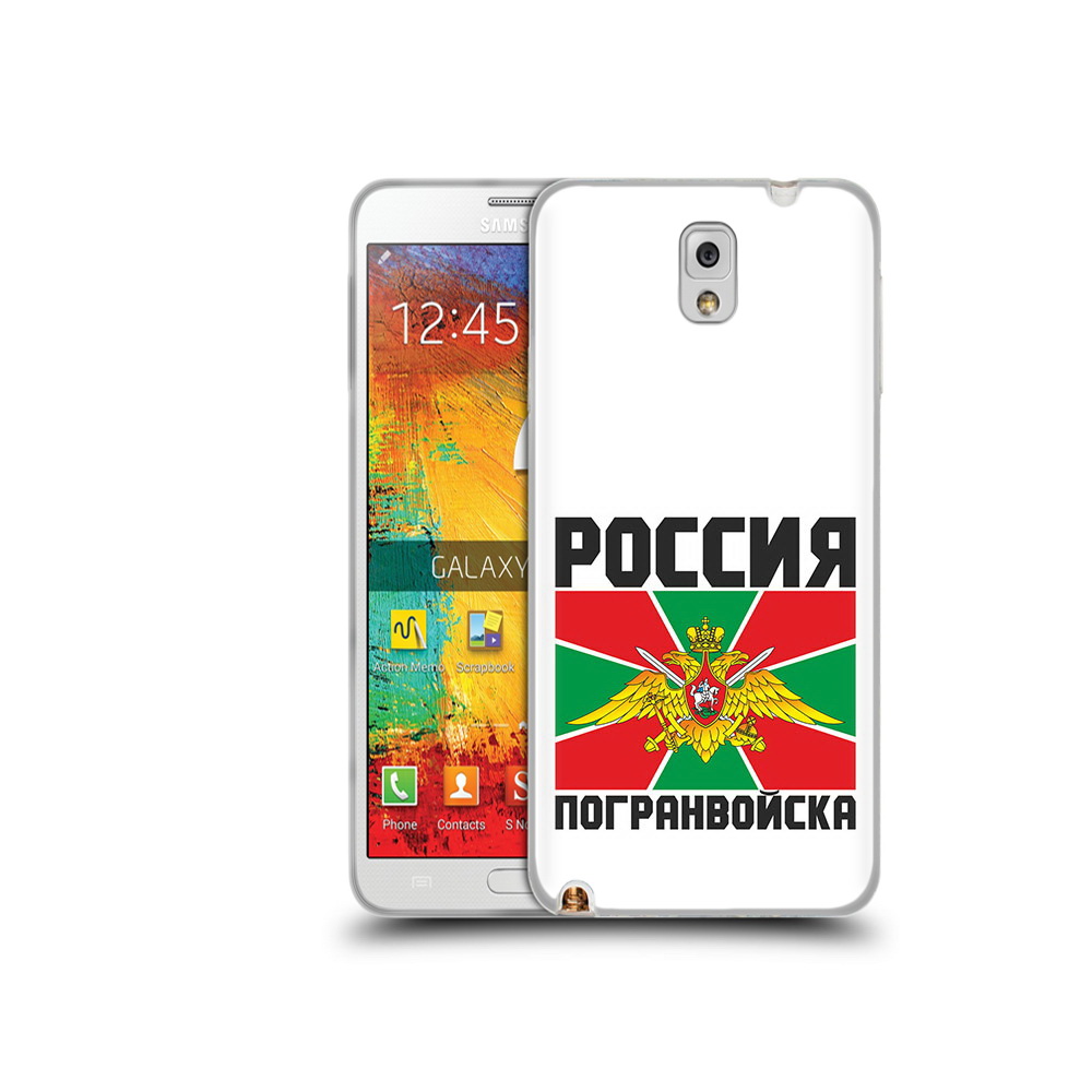 

Чехол MyPads Tocco для Samsung Galaxy Note 3 погранвойска, Прозрачный, Tocco