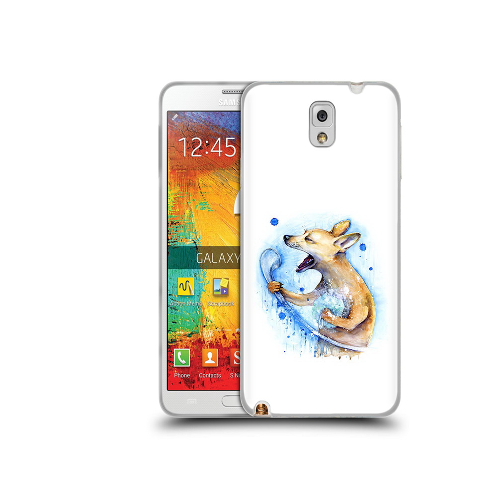 

Чехол MyPads Tocco для Samsung Galaxy Note 3 пение в душе, Прозрачный, Tocco