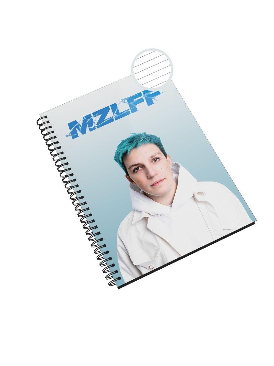 

Блокнот Каждому Своё "Илья Мазеллов/Mazellovvv/Стример" NP-BLML1-A4/3 A4 48л в линейку, NP-BLML1-A4/3