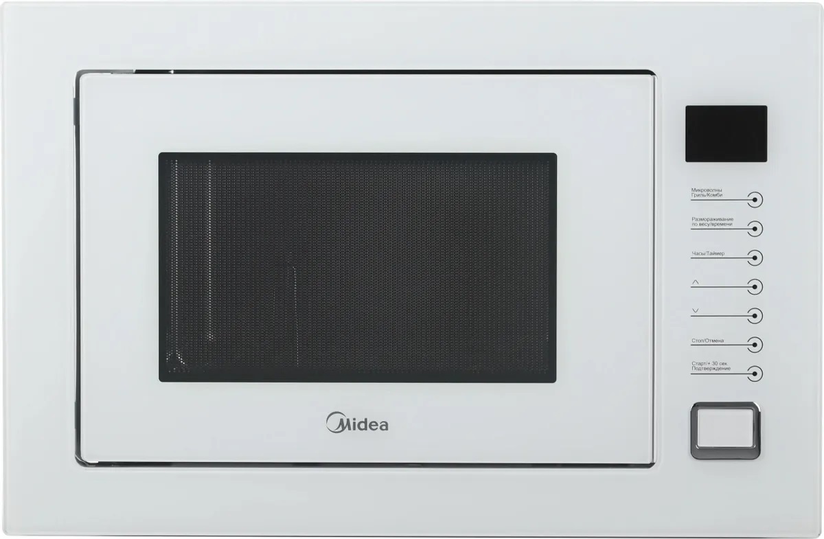 

Встраиваемая микроволновая печь Midea TG925B8D белый, TG925B8D