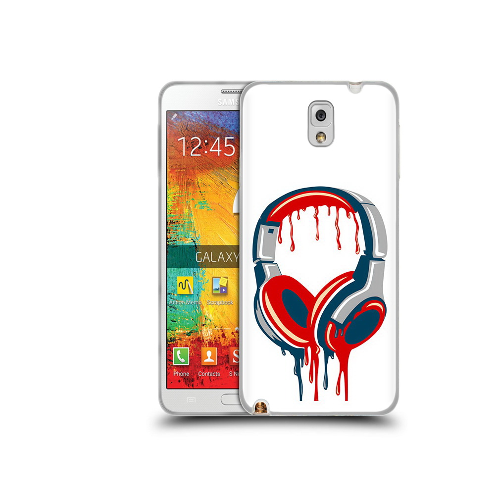 

Чехол MyPads Tocco для Samsung Galaxy Note 3 не делай громко, Прозрачный, Tocco
