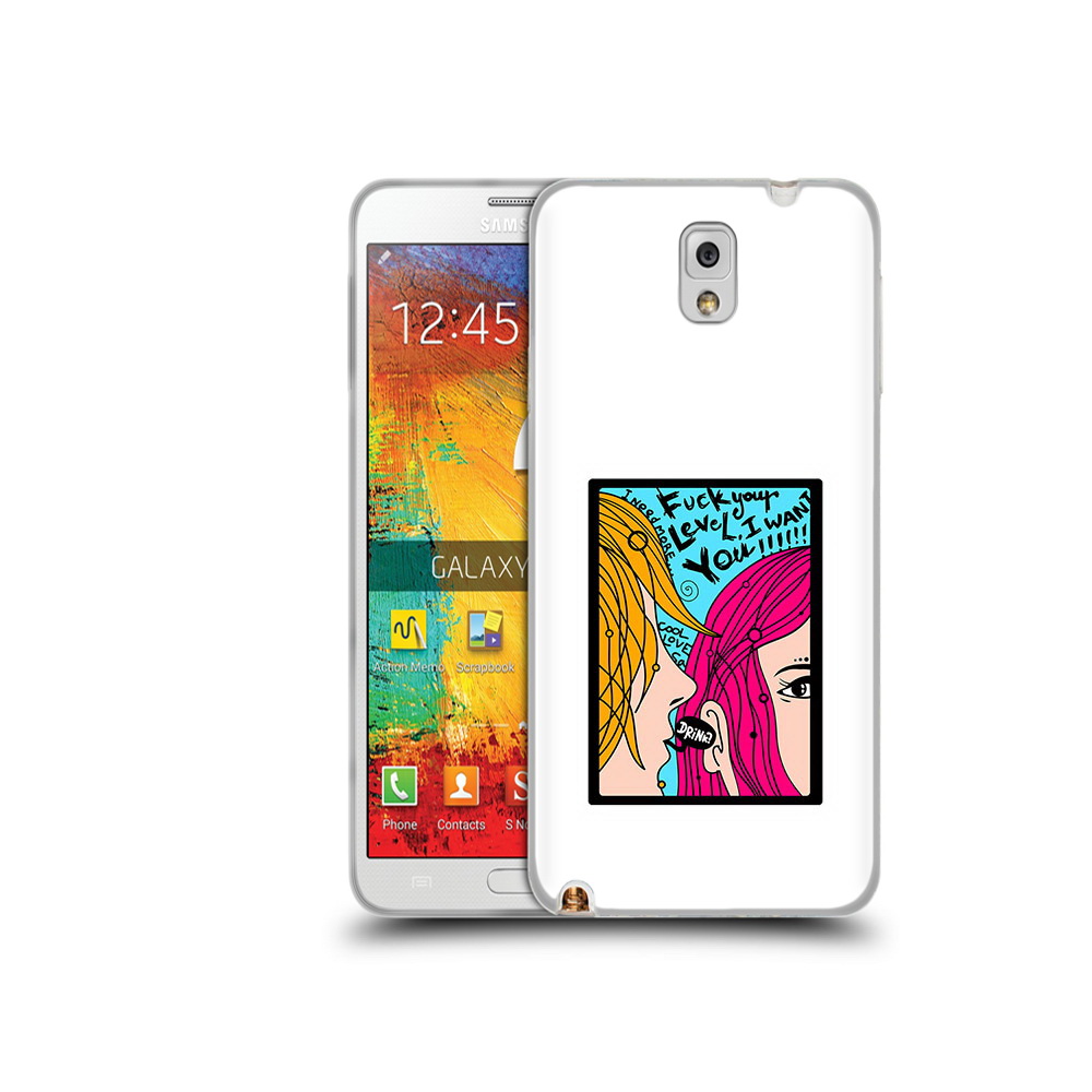 

Чехол MyPads Tocco для Samsung Galaxy Note 3 Выпьем, Прозрачный, Tocco