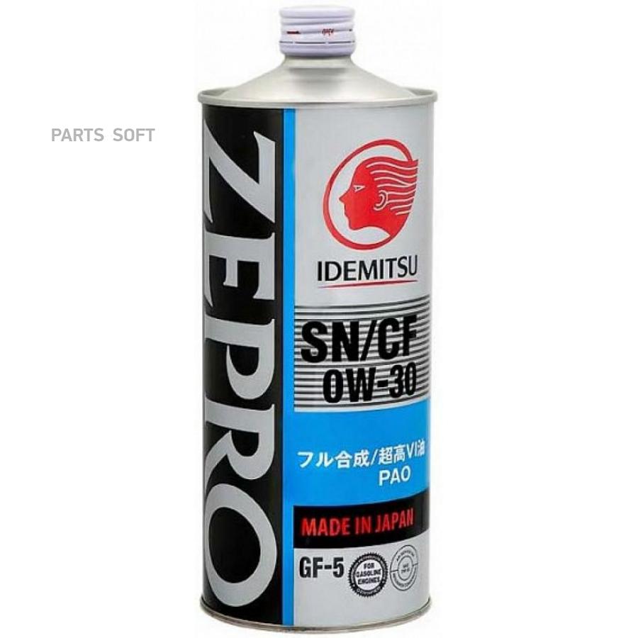 

Моторное Масло Idemitsu Zepro Touring Pro F-S Sn 0W30 1Л