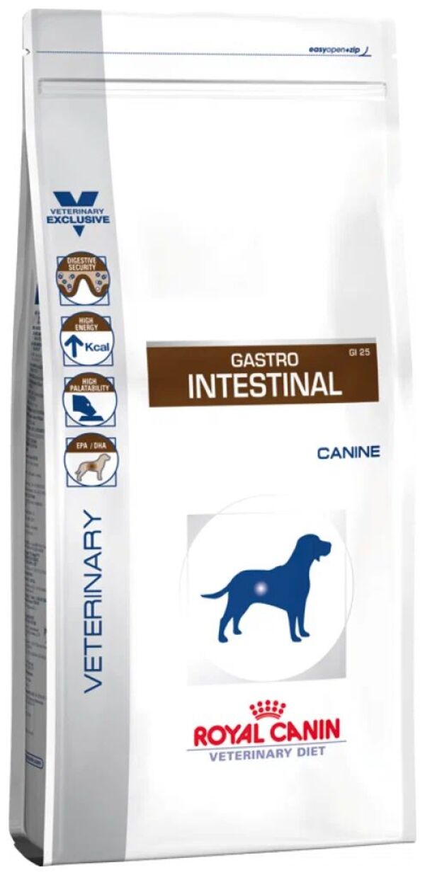 

Сухой корм для собак ROYAL CANIN Vet Diet Gastro Intestinal GI25, птица, 14кг, Vet Diet Gastro Intestinal GI25