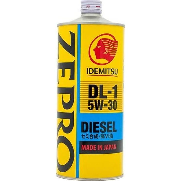 

Моторное масло Idemitsu полусинтетическое Zepro Diesel Dl-1 5W30 1л