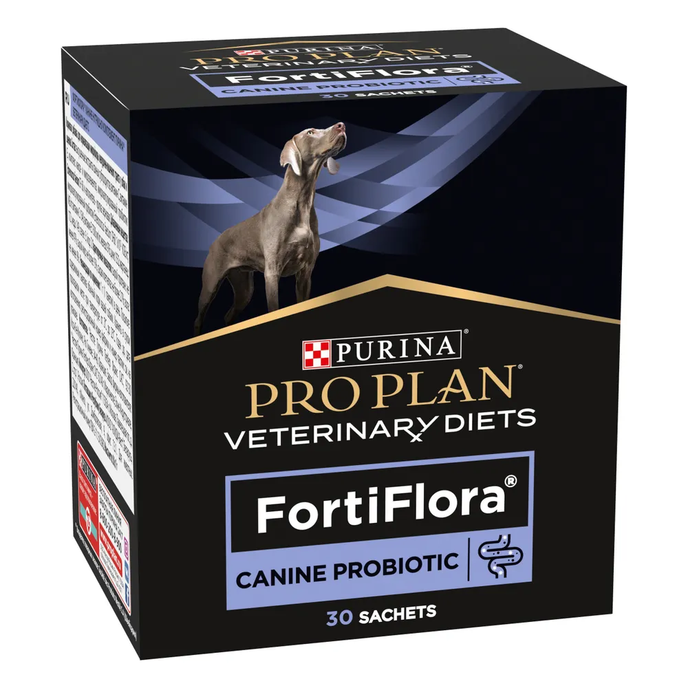 Пищевая добавка для собак и щенков PRO PLAN VETERINARY DIETS FortiFlora, 30 шт по 1 г