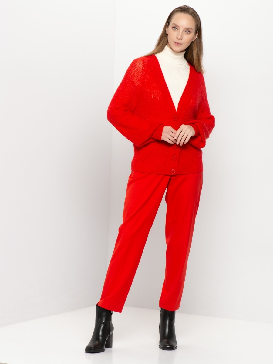 

Кардиган женский Gerry Weber 631053-35706-60678 красный 42, 631053-35706-60678