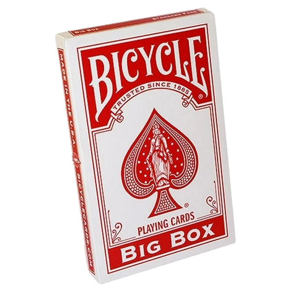 

Карты Bicycle Big Box Red