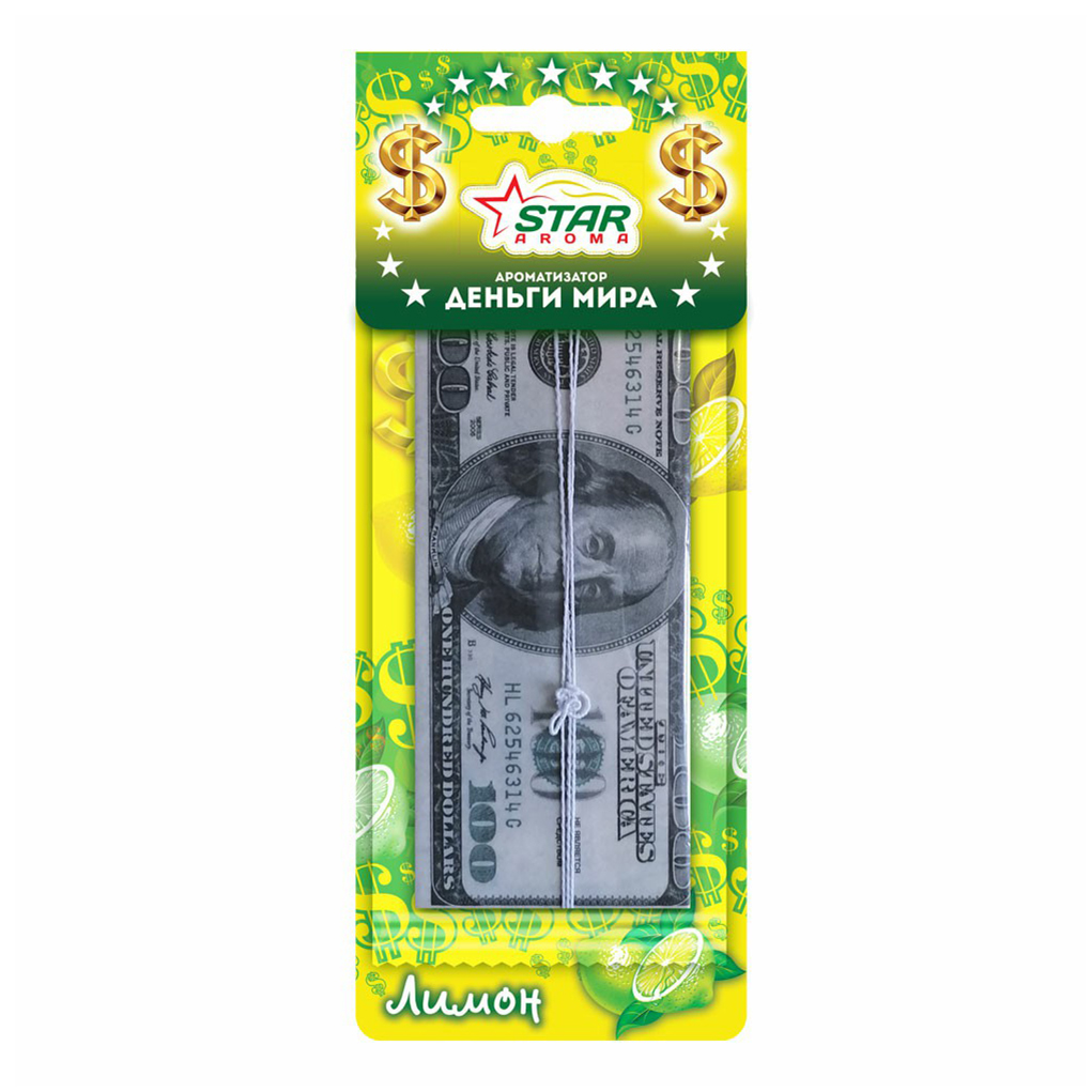 

Ароматизатор пропитанный Star Aroma Доллар 15 г