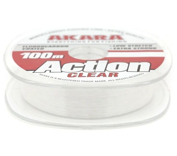 AKARA Леска монофильная AKARA ACTION CLEAR (ACT-CL-100-0275  (100 м 0,275мм) )