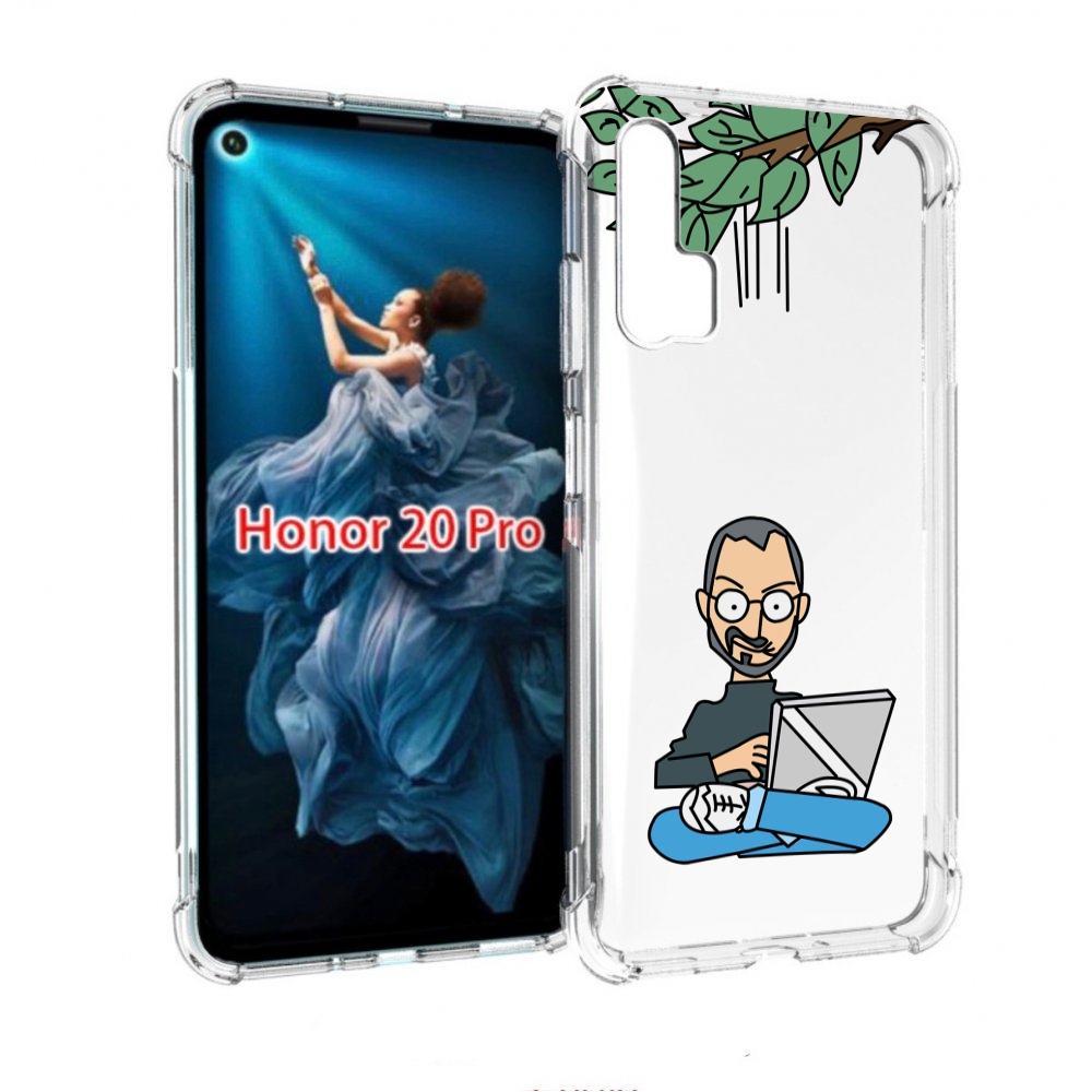 

Чехол бампер MyPads программист для Honor 20 Pro противоударный, Прозрачный, Tocco
