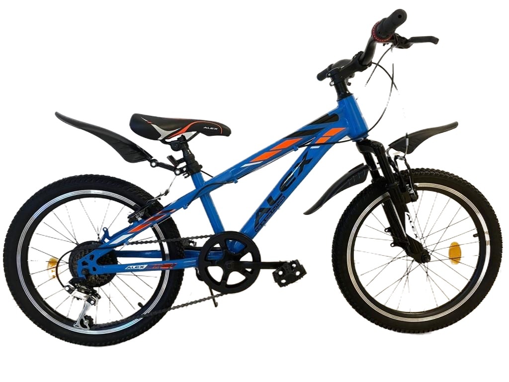 фото Велосипед alex 211 v 20" (2021) (синий/черный)