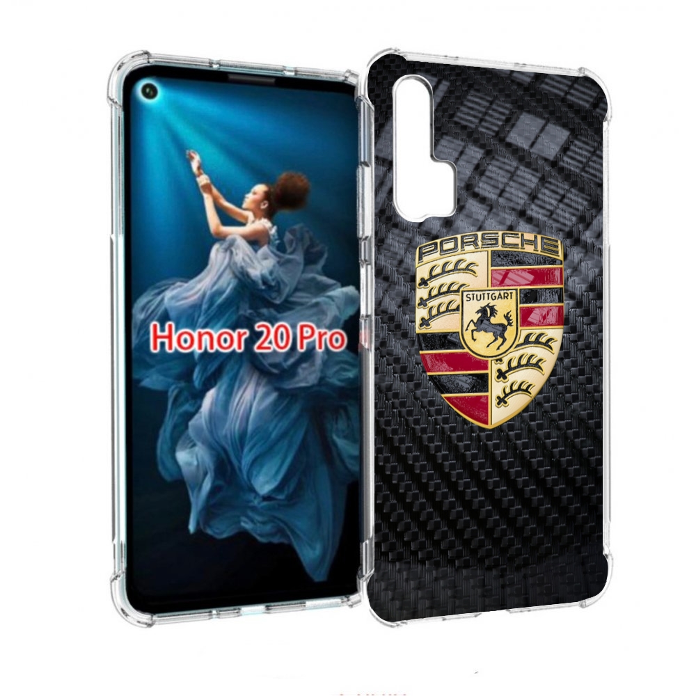 

Чехол бампер MyPads порше porsche 3 мужской для Honor 20 Pro про, Прозрачный, Tocco