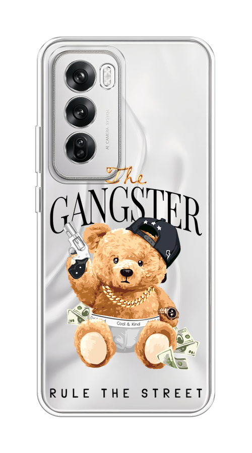 

Чехол на Oppo Reno 12 "The Gangster", Бежевый;серый;черный, 2517450-1