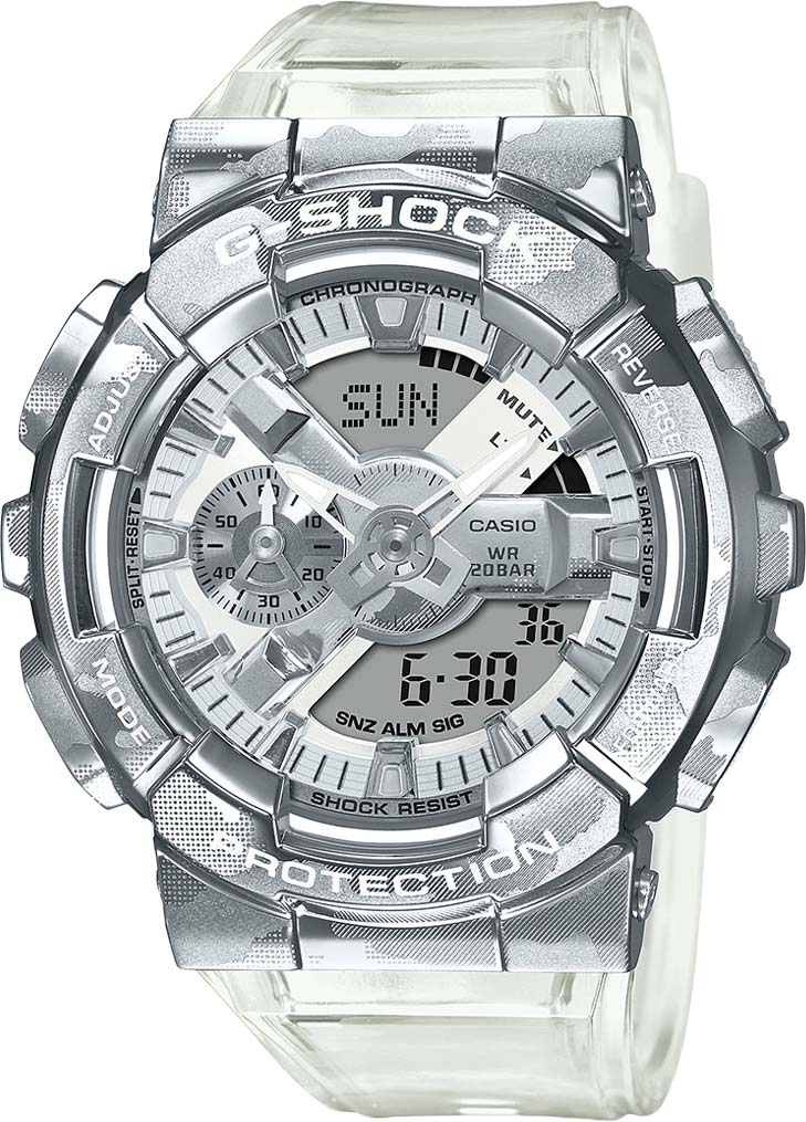 фото Наручные часы мужские casio gm-110scm-1aer