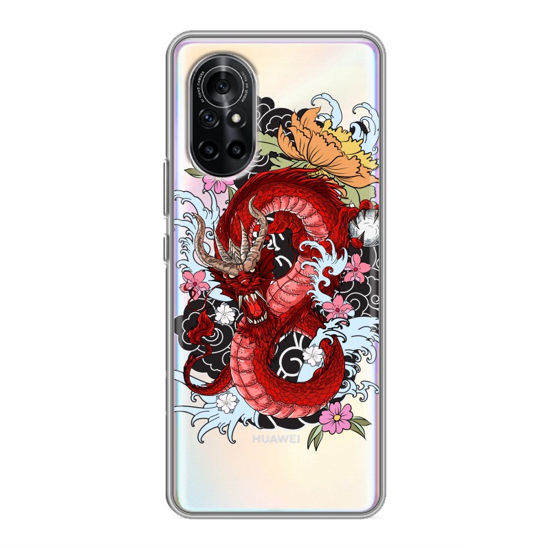 

Прозрачный чехолдля Huawei Nova 8, 79775